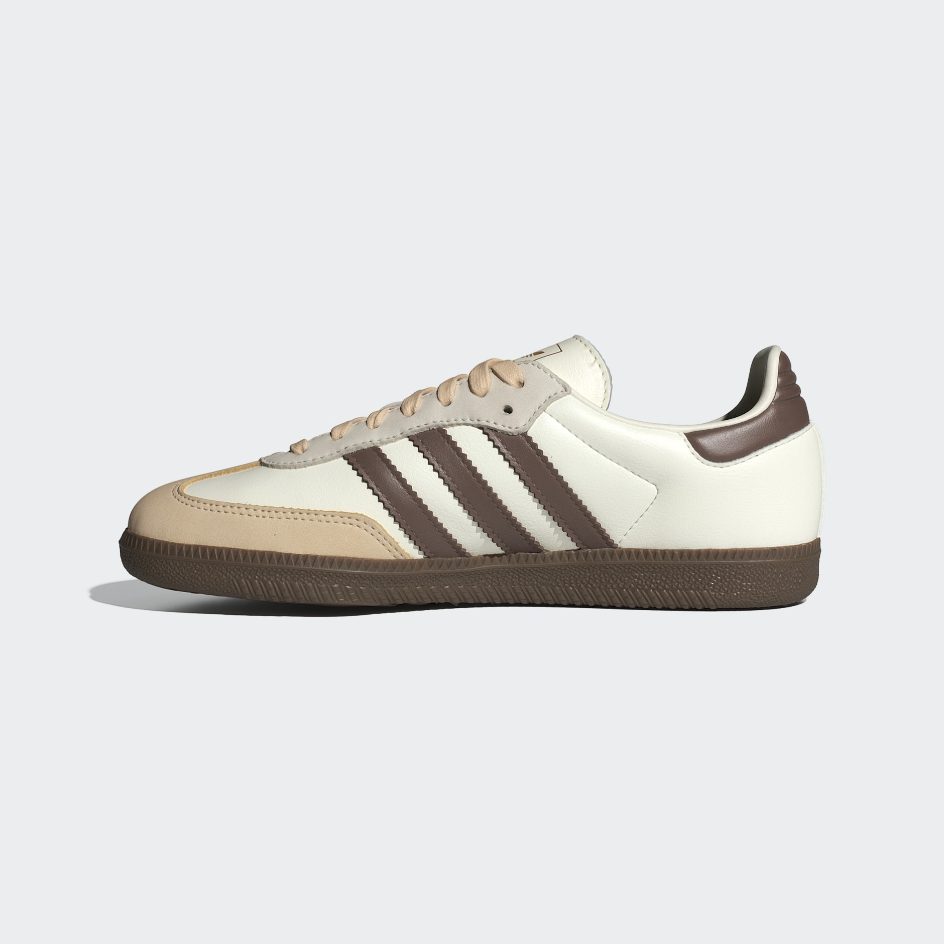 Samba OG Shoes - Off White / Earth Strata / Gum - view 6