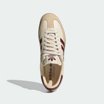 Samba OG Shoes - Wonder White / Shadow Red / Gum - view 2