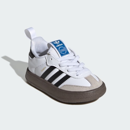 Samba Quickon Shoes - Cloud White / Core Black / Gold Metallic - view 4