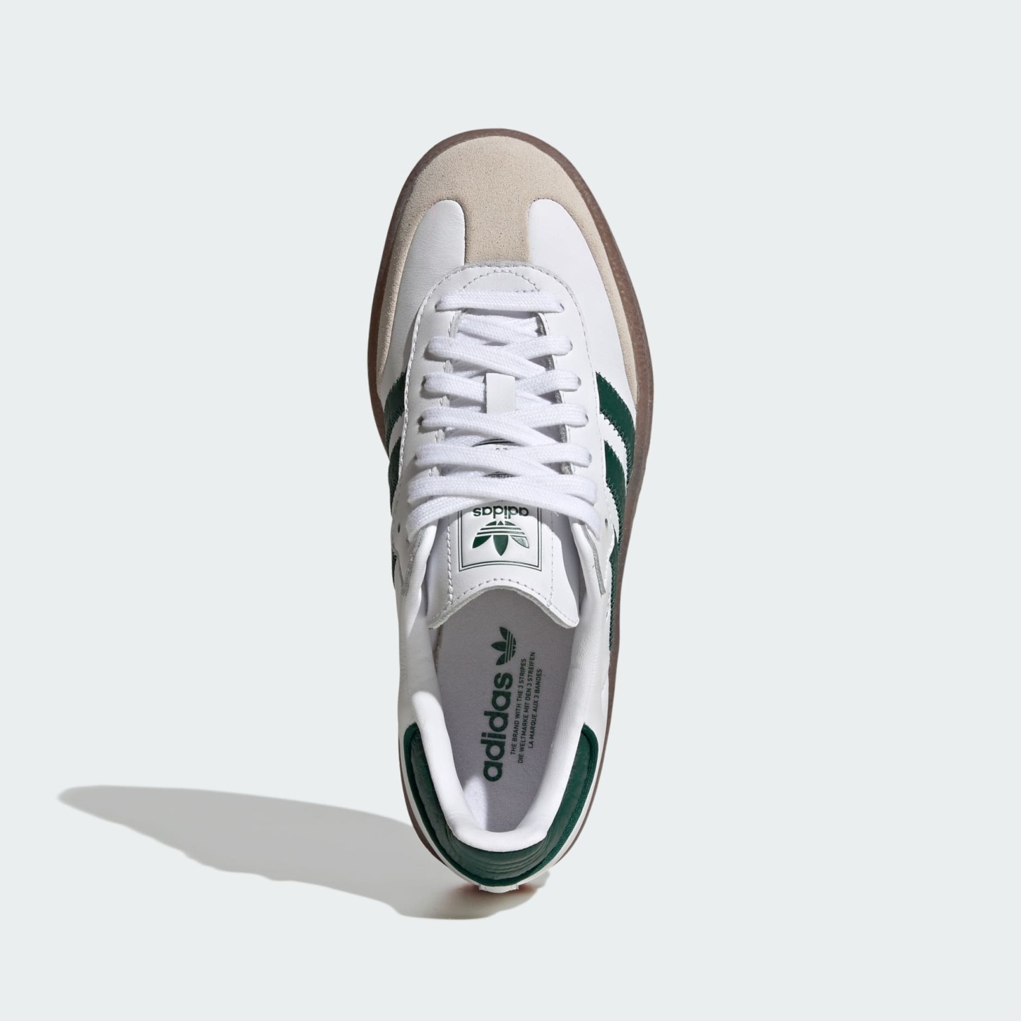 SAMBAE SHOES - Cloud White / Collegiate Green / Gum - view 2