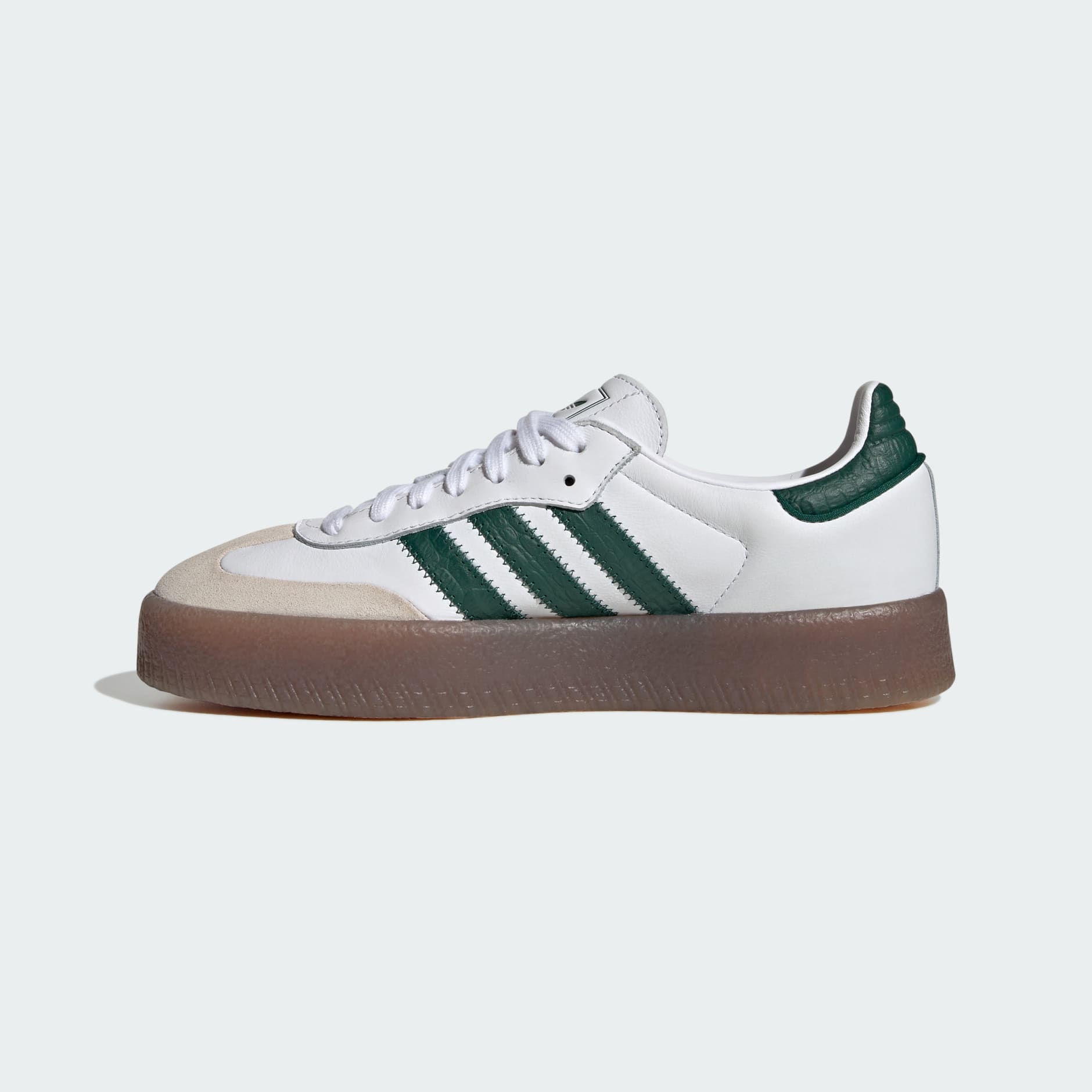 SAMBAE SHOES - Cloud White / Collegiate Green / Gum - view 6