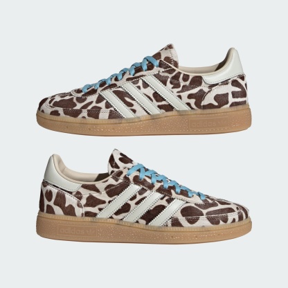 Handball Spezial Giraffe Print Shoes – Crystal Linen / Ivory / Icey Blue