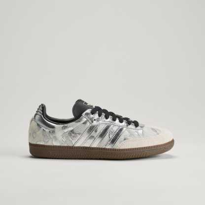 SAMBA OG SHOES - Cream White / Silver Metallic / Core Black - view 3