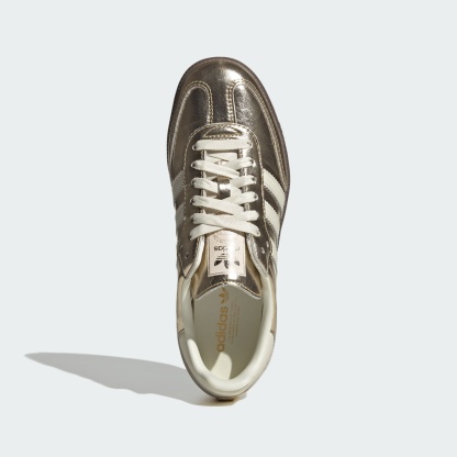 SAMBA OG SHOES - Gold Metallic / Off White / Gum - view 2