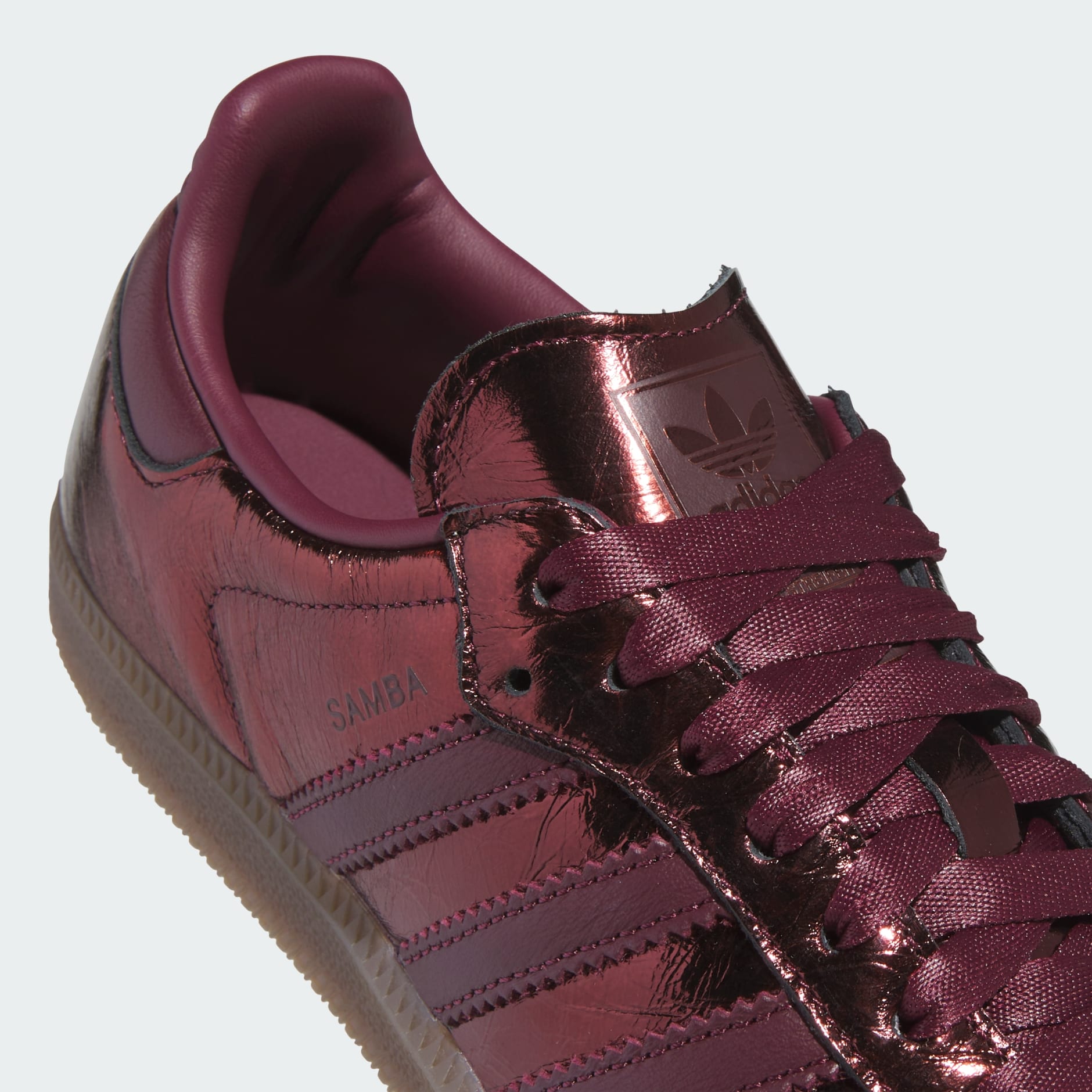SAMBA OG SHOES - Maroon / Maroon / Gum - view 7