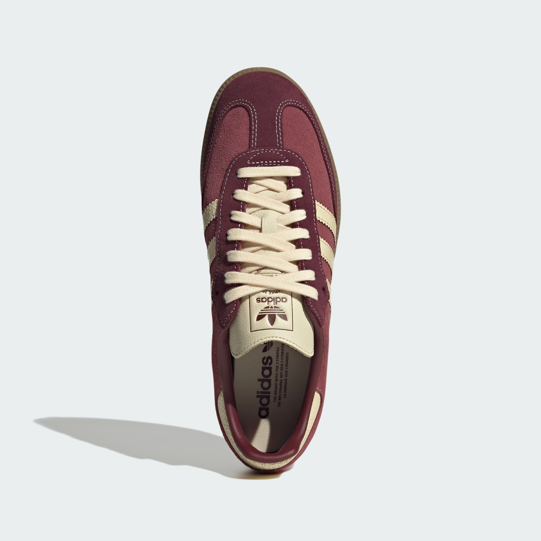 SAMBA OG SHOES - Shadow Red / Warm Vanilla / Gum - view 2