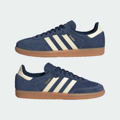 SAMBA OG SHOES - Night Indigo / Warm Vanilla / Gum - view 8