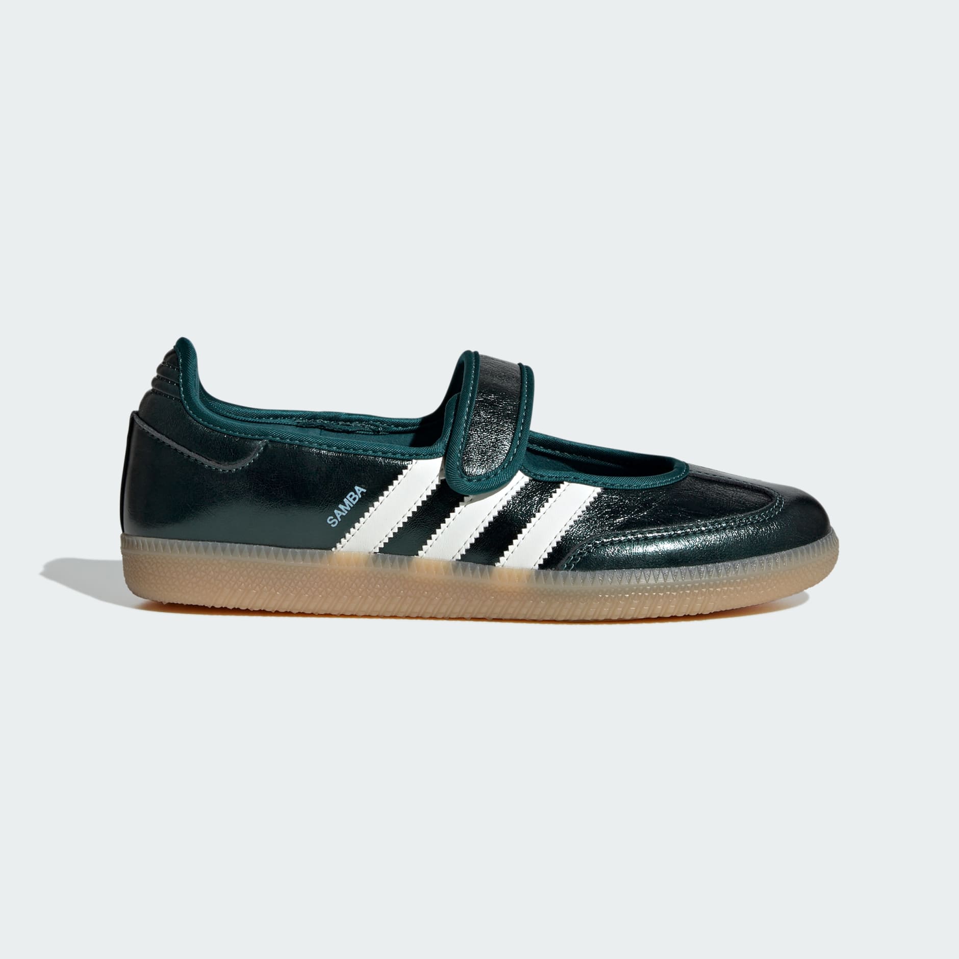 SAMBA JANE SHOES - Rich Green / Off White / Gum - view 1