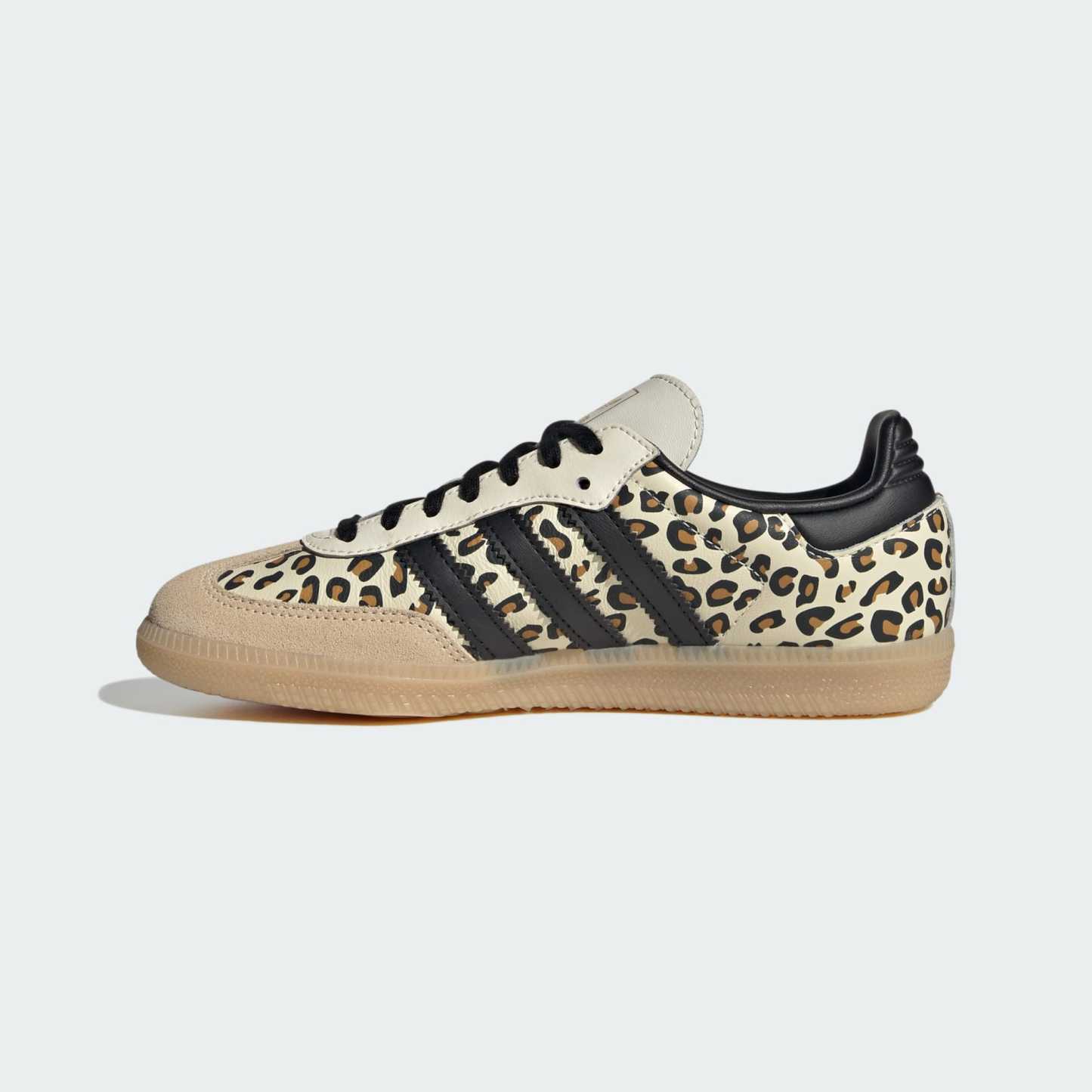 Samba OG Cheetah Print Shoes - Cream White / Sand Strata / Gum - view 6