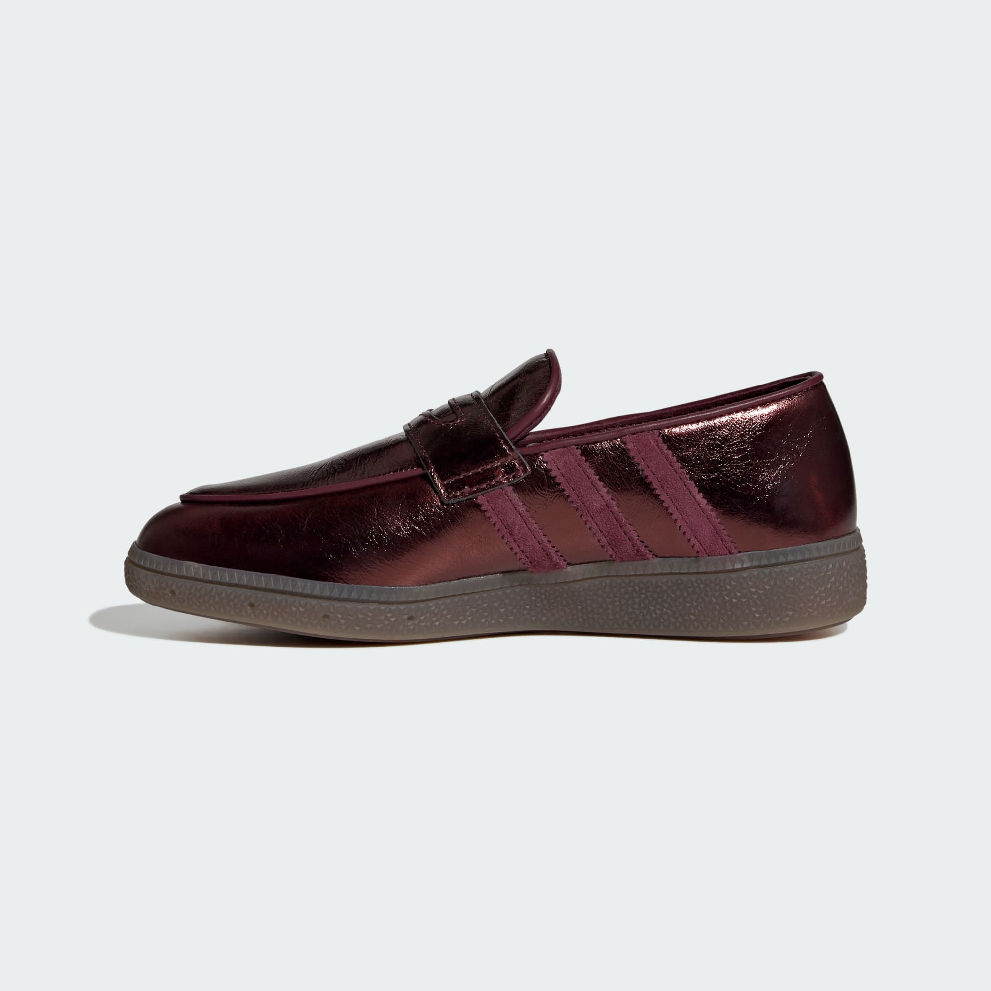 HANDBALL SPEZIAL LOAFER SHOES – Maroon / Maroon / Gold Metallic