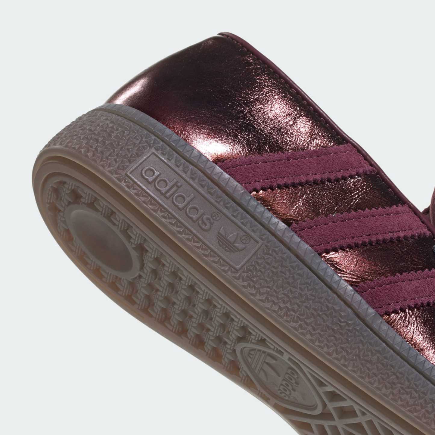 HANDBALL SPEZIAL LOAFER SHOES – Maroon / Maroon / Gold Metallic