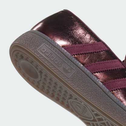 HANDBALL SPEZIAL LOAFER SHOES – Maroon / Maroon / Gold Metallic