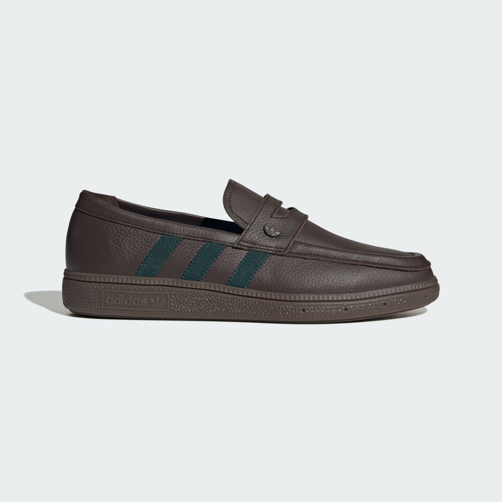 HANDBALL SPEZIAL LOAFER PREMIUM – Dark Brown / Aurora Ivy / Gum