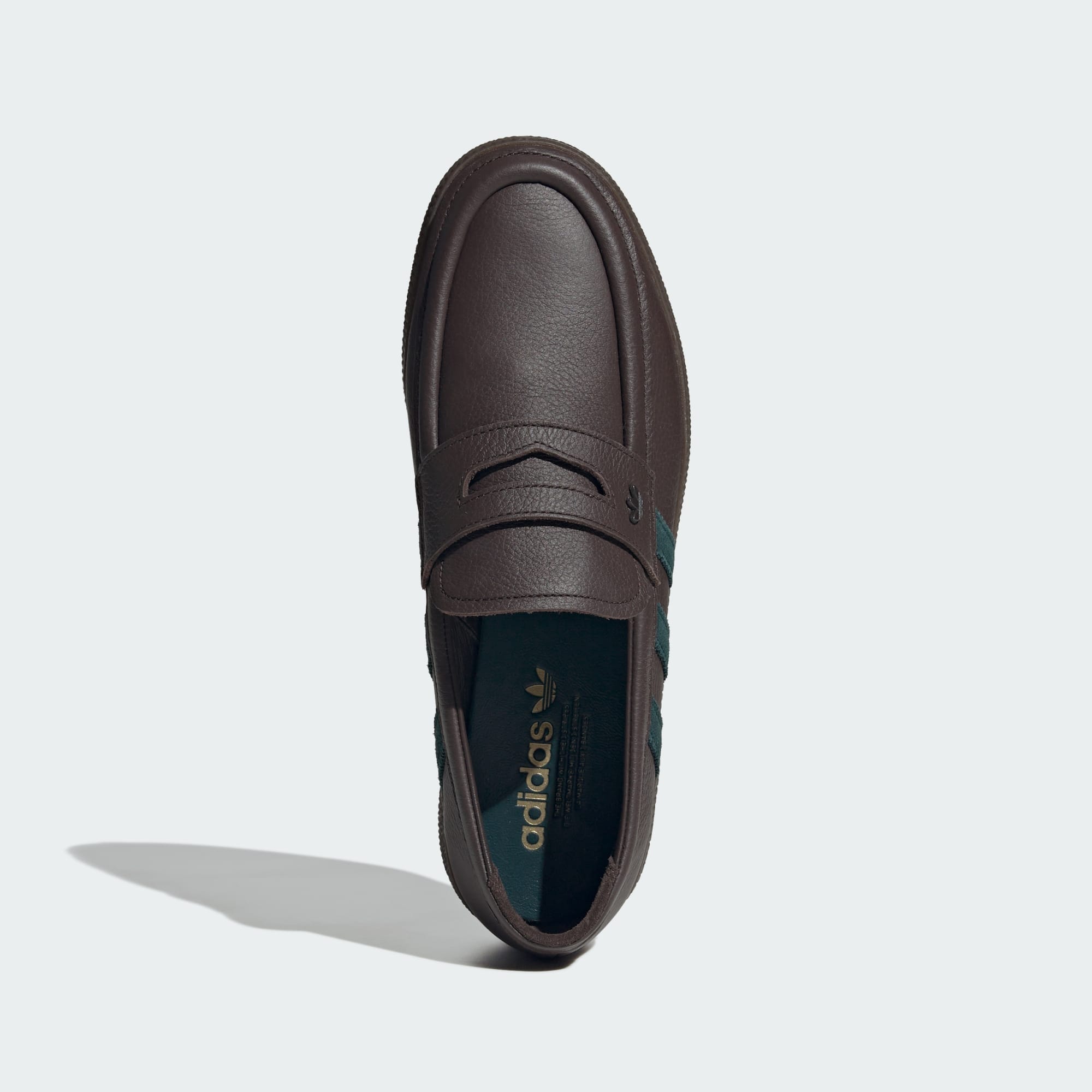 HANDBALL SPEZIAL LOAFER PREMIUM – Dark Brown / Aurora Ivy / Gum