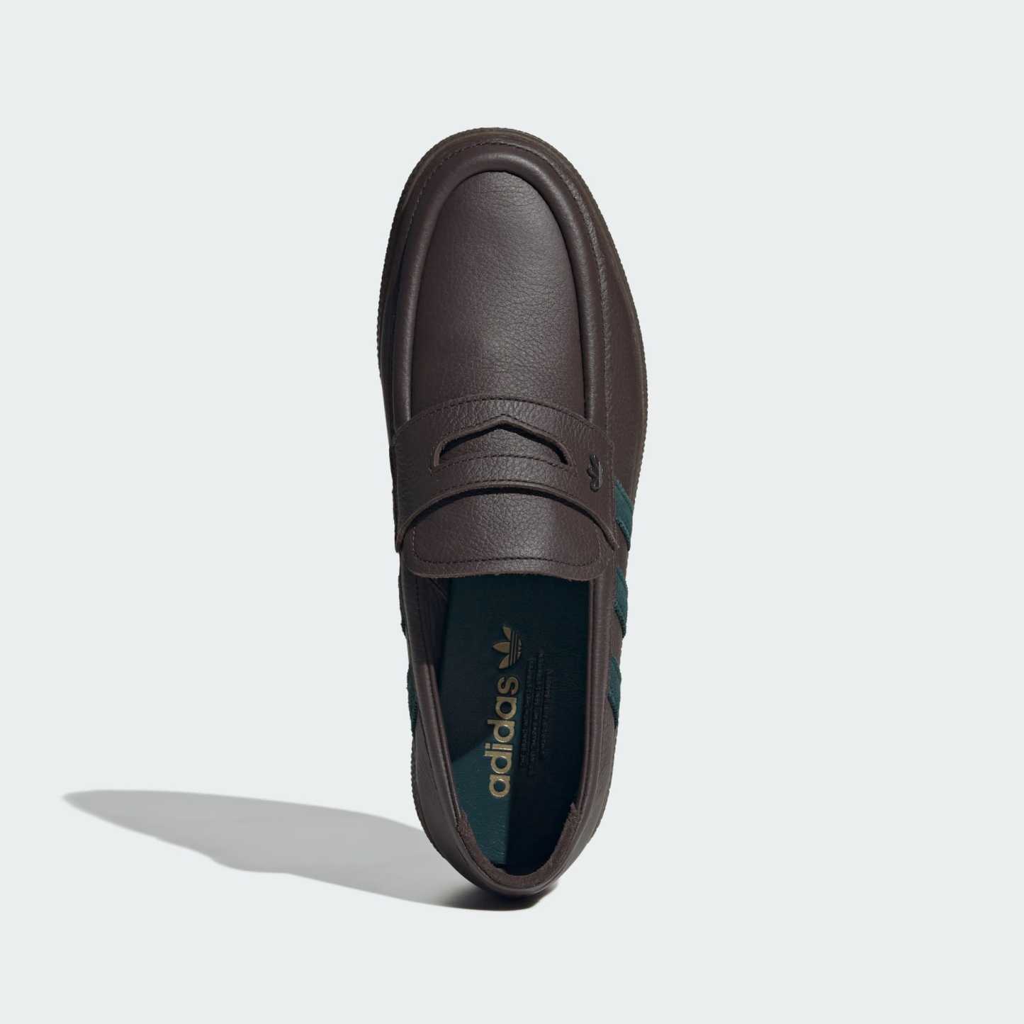 HANDBALL SPEZIAL LOAFER PREMIUM – Dark Brown / Aurora Ivy / Gum