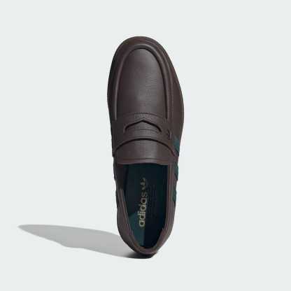 HANDBALL SPEZIAL LOAFER PREMIUM – Dark Brown / Aurora Ivy / Gum