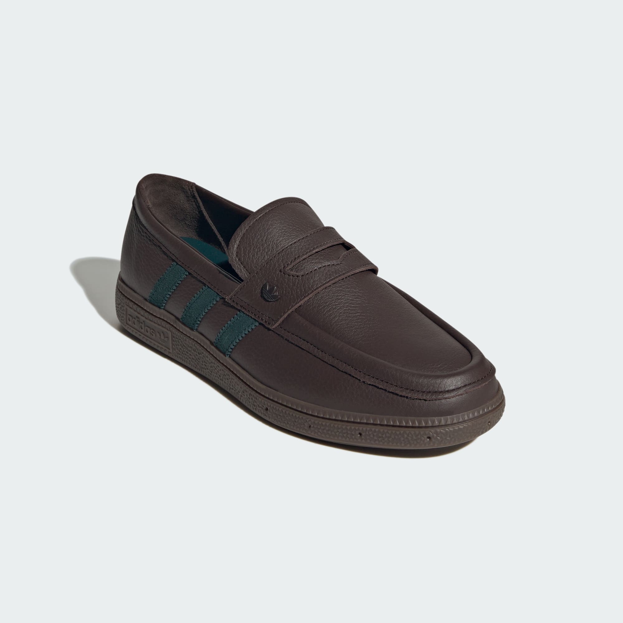 HANDBALL SPEZIAL LOAFER PREMIUM – Dark Brown / Aurora Ivy / Gum