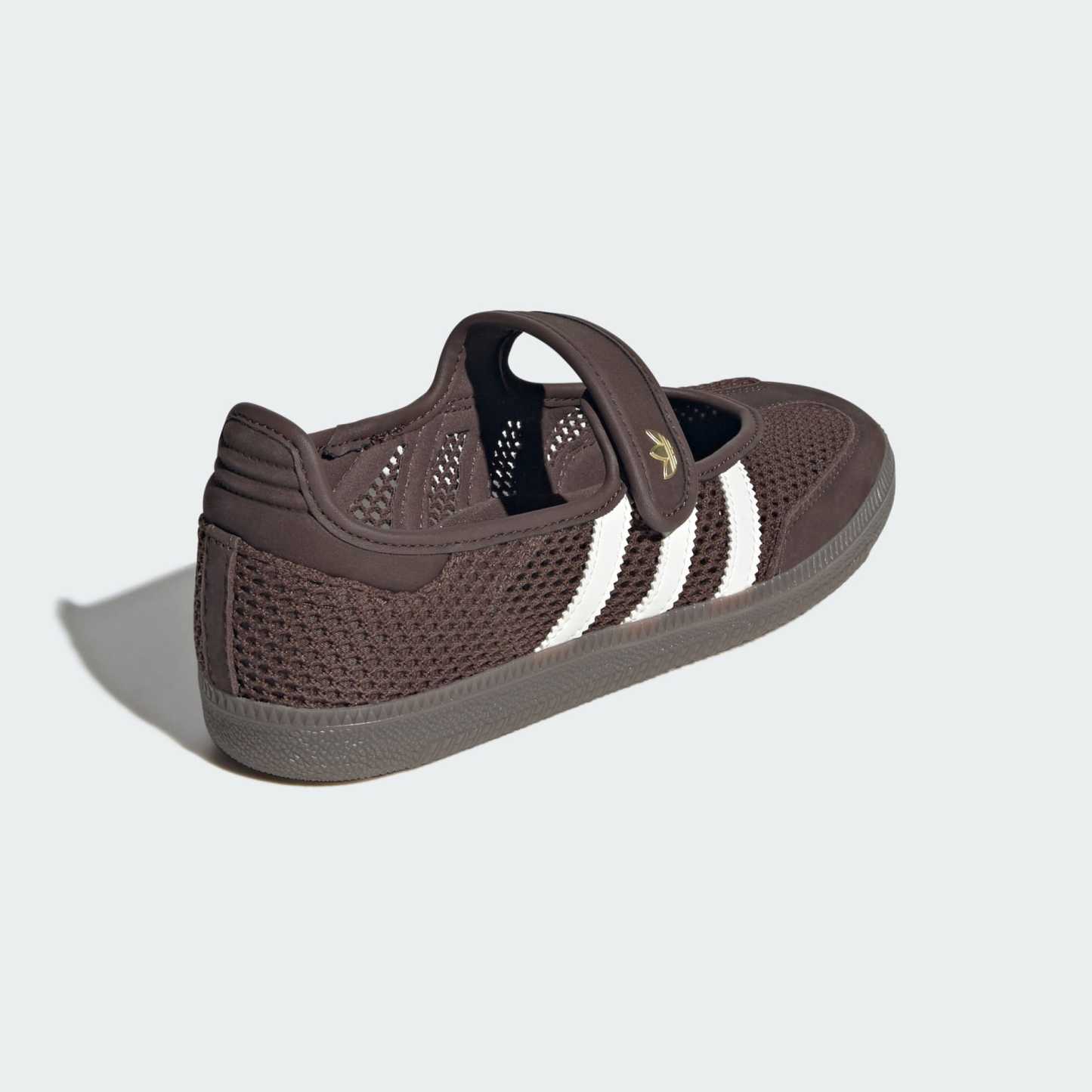 SAMBA JANE SHOES - Brown / Off White / Gold Metallic - view 5