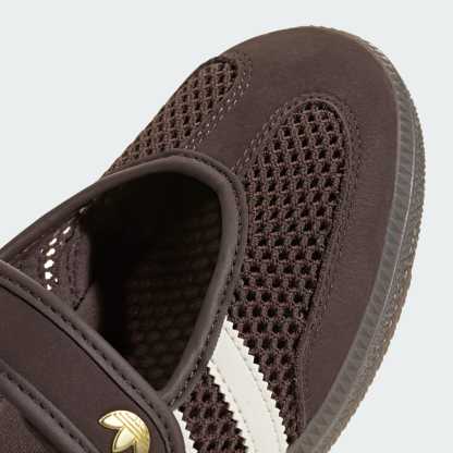 SAMBA JANE SHOES - Brown / Off White / Gold Metallic - view 8