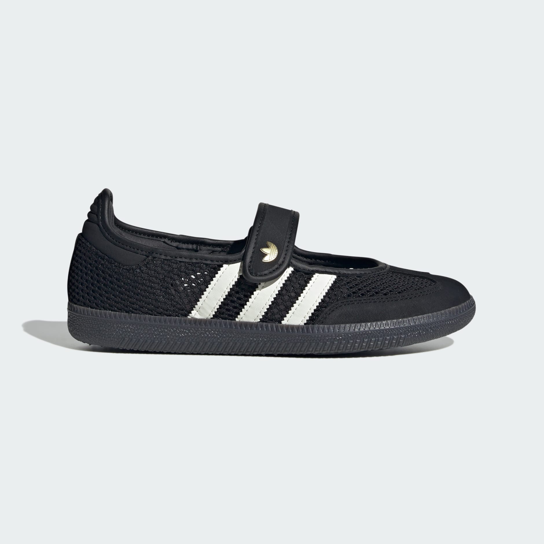 SAMBA JANE SHOES - Core Black / Off White / Gold Metallic - view 1