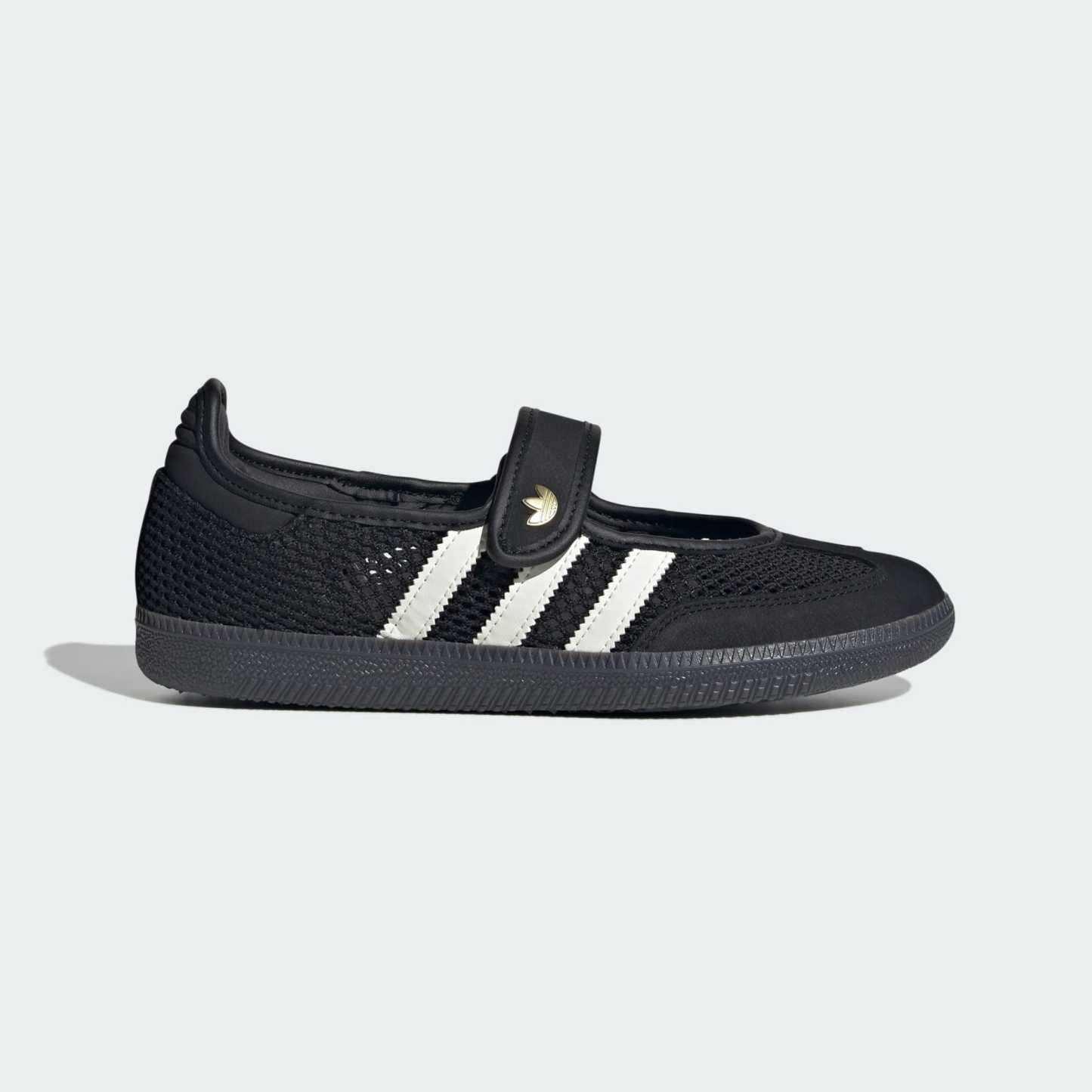 SAMBA JANE SHOES - Core Black / Off White / Gold Metallic - view 1