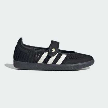 SAMBA JANE SHOES - Core Black / Off White / Gold Metallic - view 1