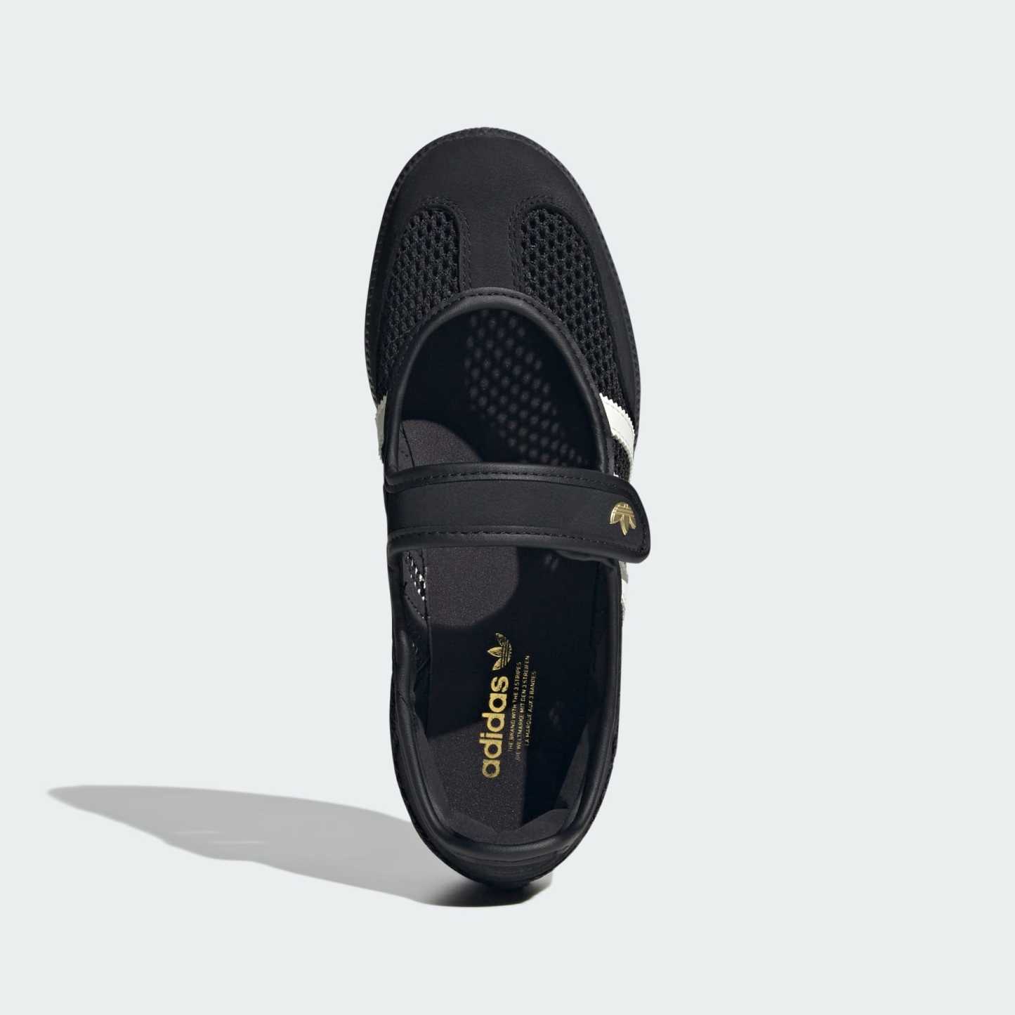 SAMBA JANE SHOES - Core Black / Off White / Gold Metallic - view 2