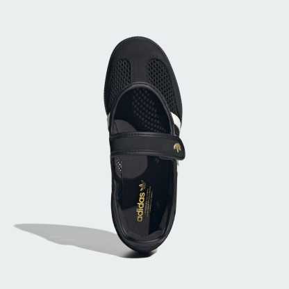 SAMBA JANE SHOES - Core Black / Off White / Gold Metallic - view 2
