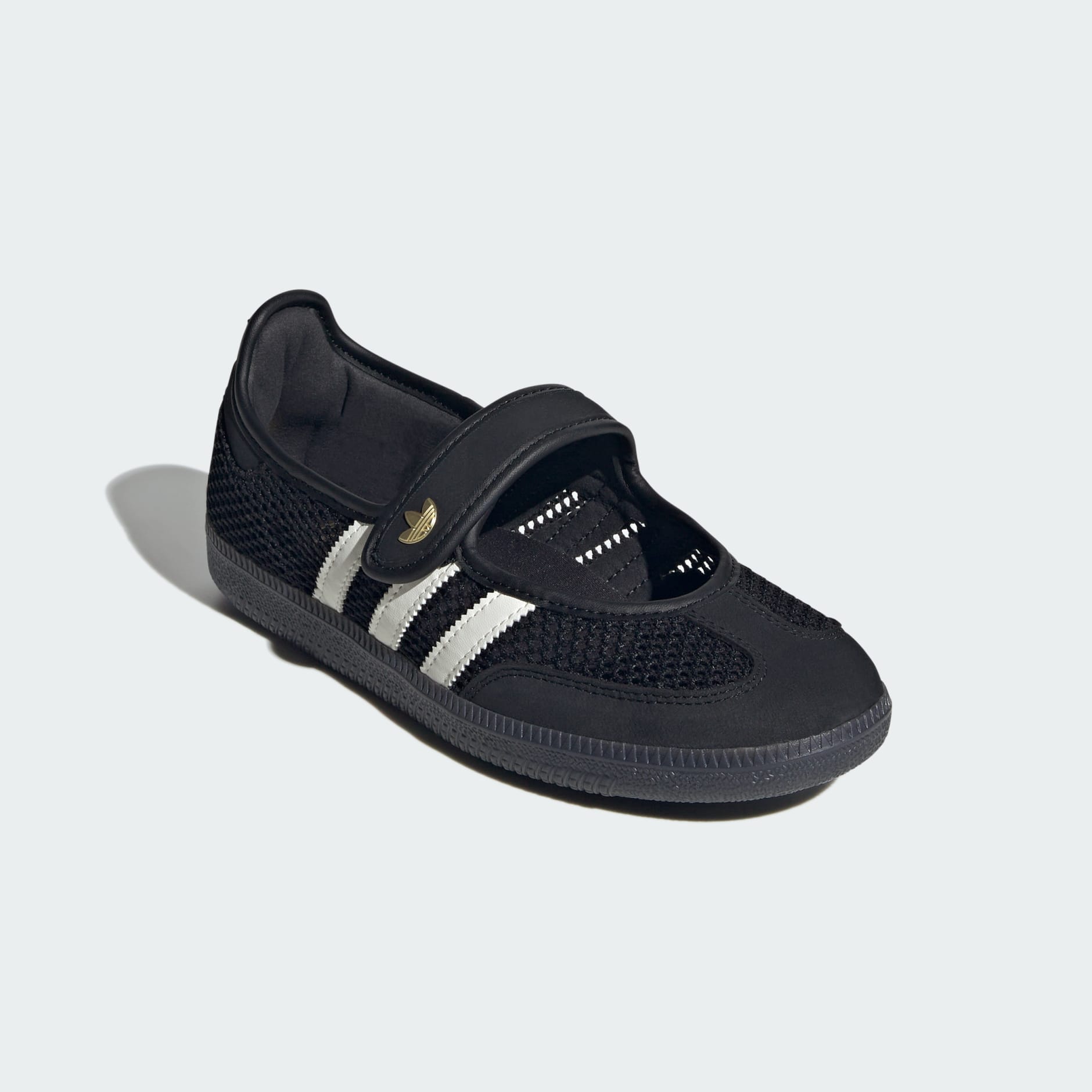 SAMBA JANE SHOES - Core Black / Off White / Gold Metallic - view 4