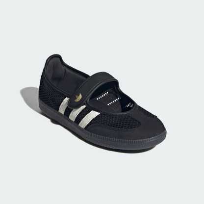 SAMBA JANE SHOES - Core Black / Off White / Gold Metallic - view 4