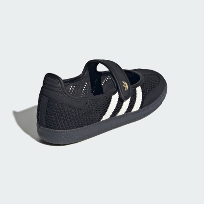 SAMBA JANE SHOES - Core Black / Off White / Gold Metallic - view 5