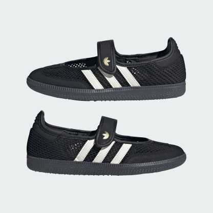 SAMBA JANE SHOES - Core Black / Off White / Gold Metallic - view 7