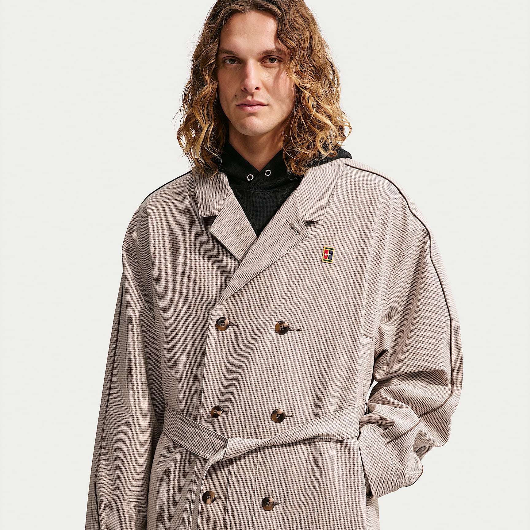 Nike Club Rules Men's Trench Coat – Mink Brown/Sand Drift/Ironstone