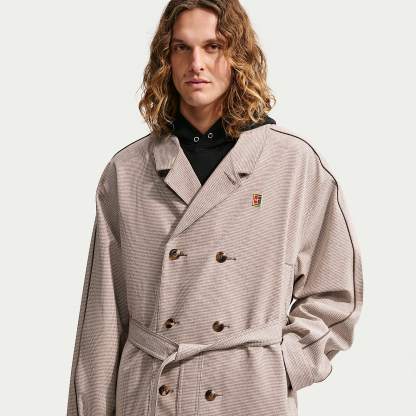 Nike Club Rules Men's Trench Coat – Mink Brown/Sand Drift/Ironstone