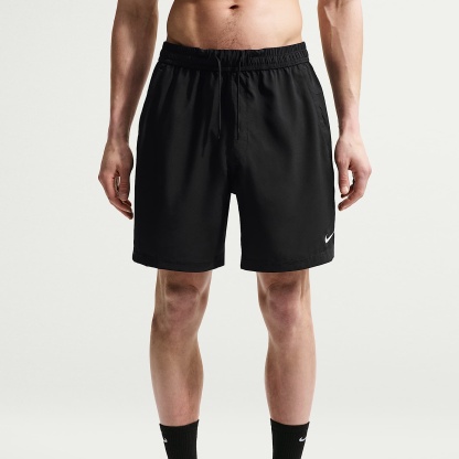 Nike Form Men's Dri-FIT 18cm (approx.) Unlined Versatile Shorts – Black/White