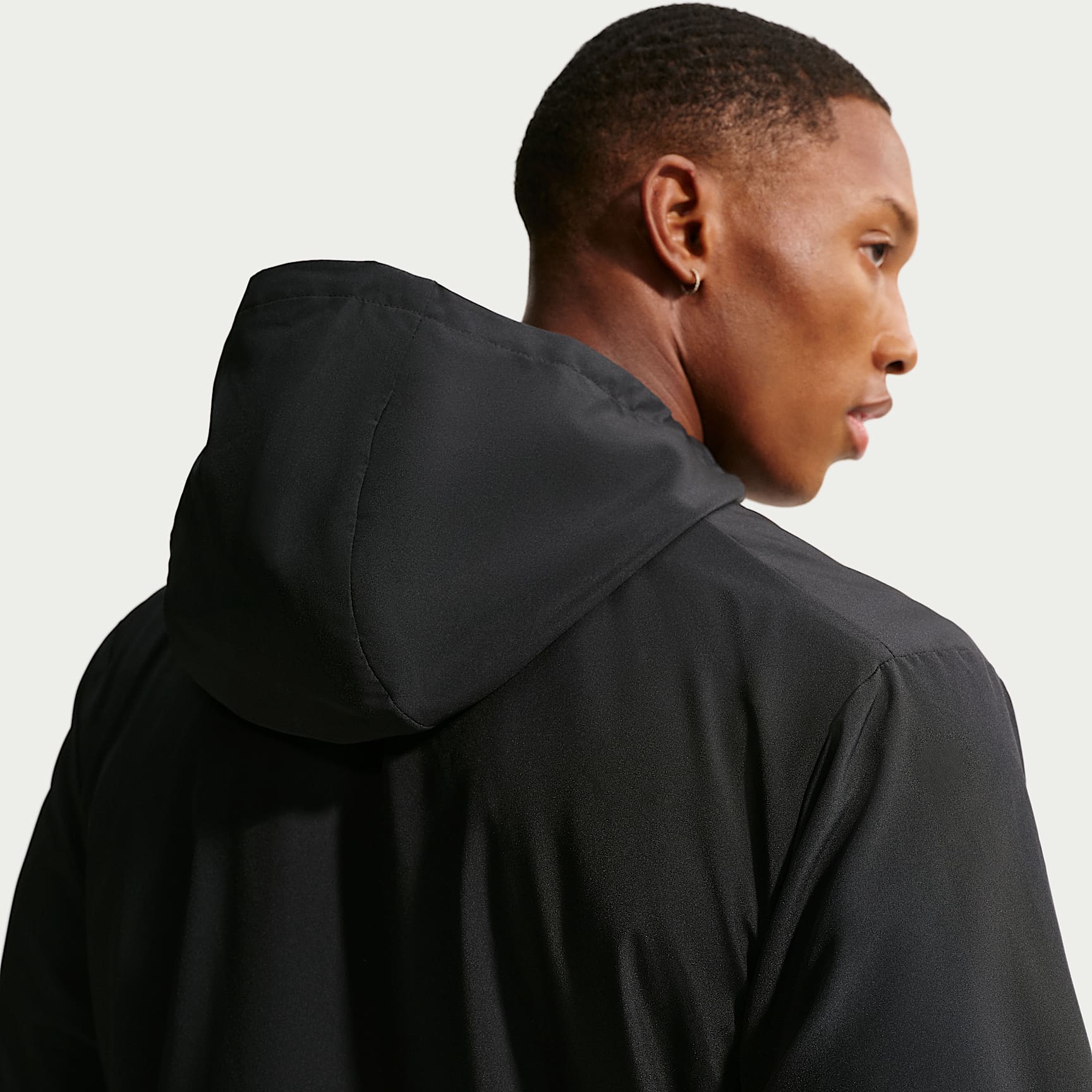 Nike Form Men's Dri-FIT Hooded Versatile Jacket – Black
