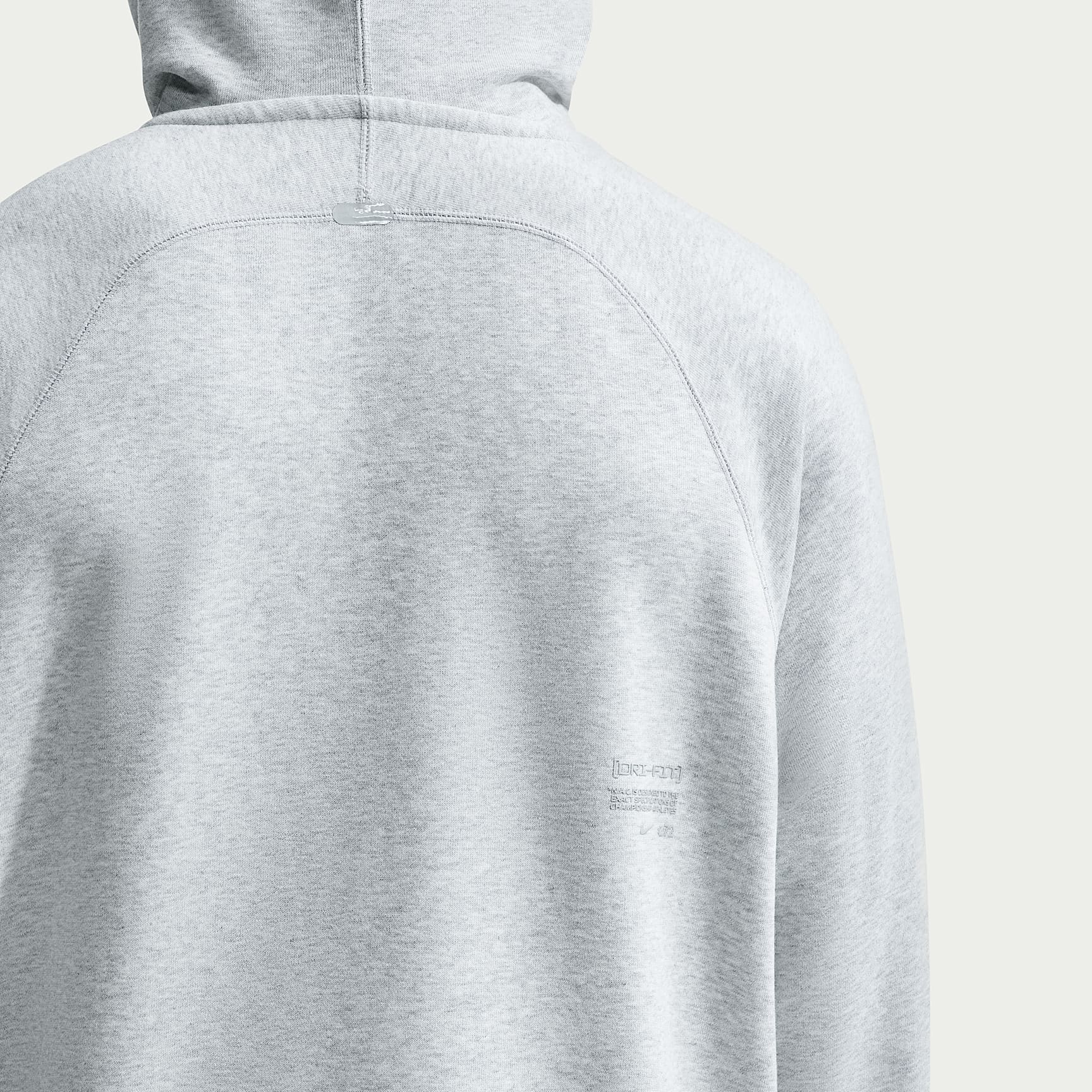 Nike N.A.C. Men's Dri-FIT Oversized Fleece Training Hoodie – Light Smoke Grey/Heather/Light Smoke Grey