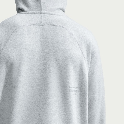 Nike N.A.C. Men's Dri-FIT Oversized Fleece Training Hoodie – Light Smoke Grey/Heather/Light Smoke Grey