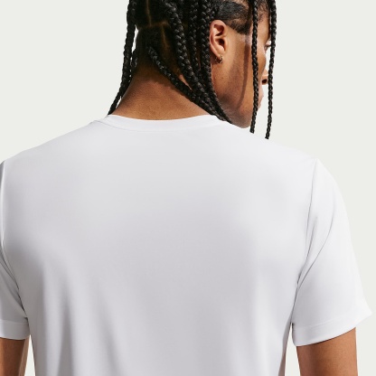 Nike Men's Dri-FIT Training T-Shirt – White/Black
