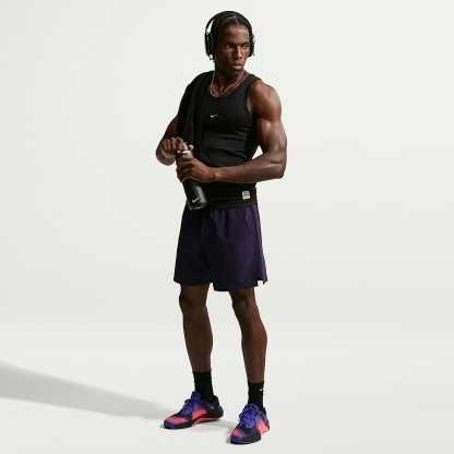 Nike Unlimited Men's Dri-FIT 18cm (approx.) Unlined Versatile Shorts – Purple Dynasty/Black/Purple Dynasty