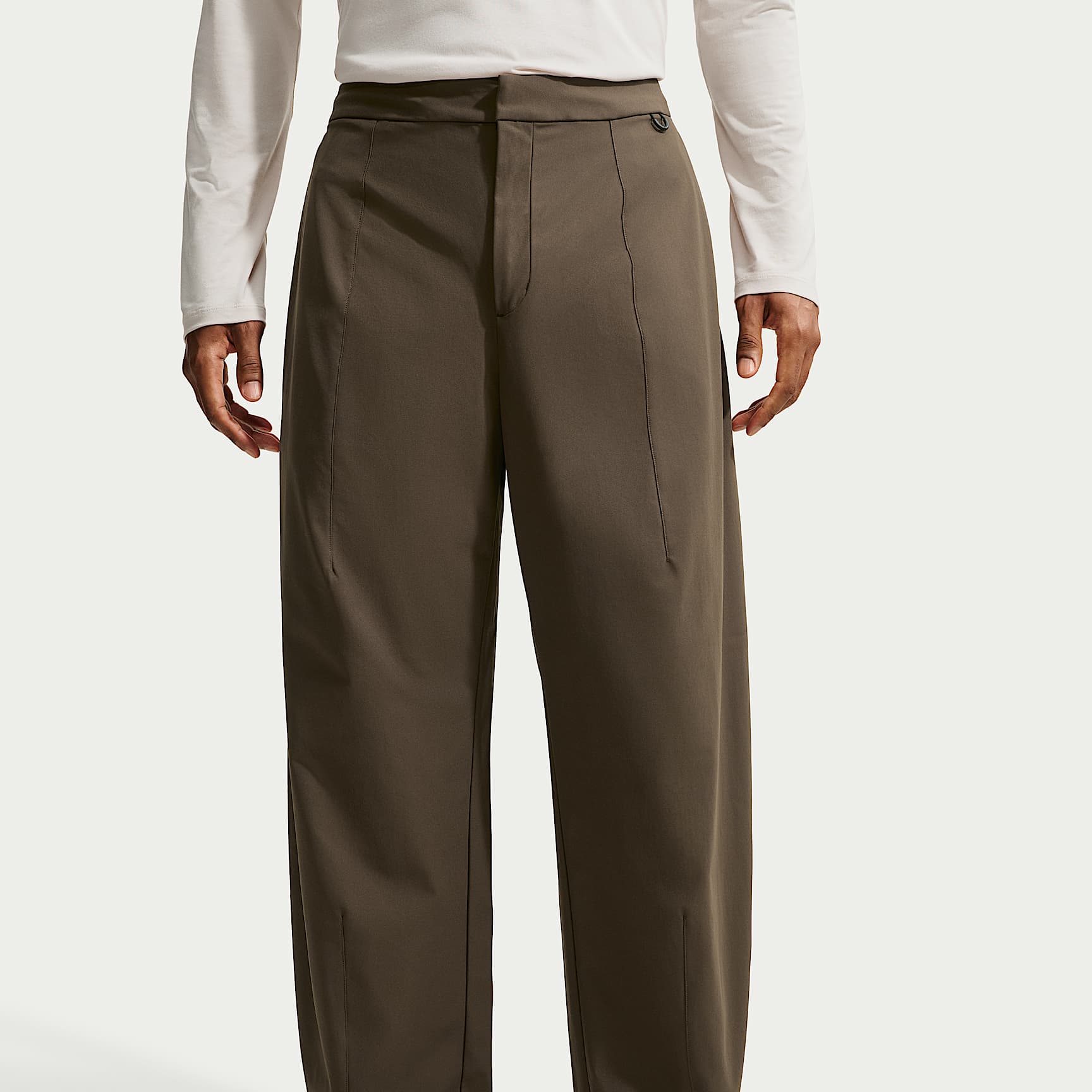 Nike 24.7 PerfectStretch Men's Dri-FIT UV Protection Barrel-Leg Trousers – Dark Hazel/Black/Velvet Brown