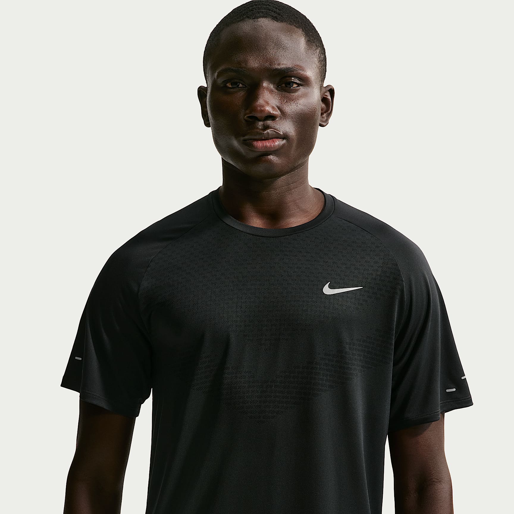 Nike Stride Men's Dri-FIT ADV Short-Sleeve Running Top – Black