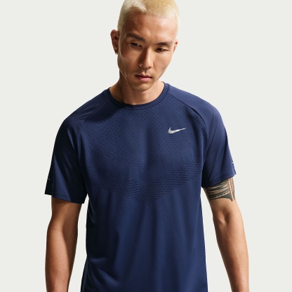Nike Stride Men's Dri-FIT ADV Short-Sleeve Running Top – Midnight Navy