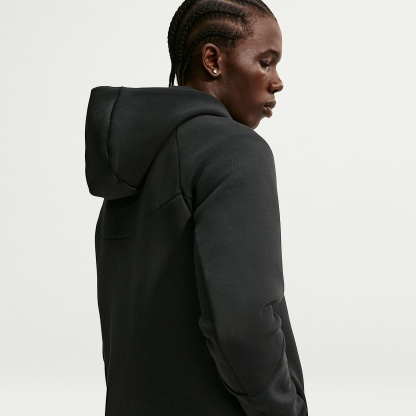 Nike Tech Men's Fleece Windrunner Full-Zip Jacket – Black/Black