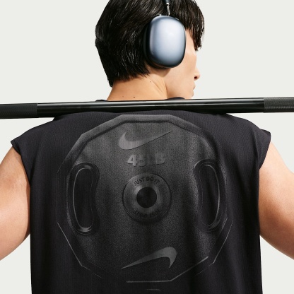 Nike N.A.C. Men's Sleeveless T-Shirt – Black/Team Anthracite