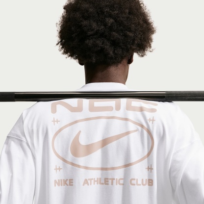 Nike N.A.C. Men's Oversized T-Shirt – White/Cream II