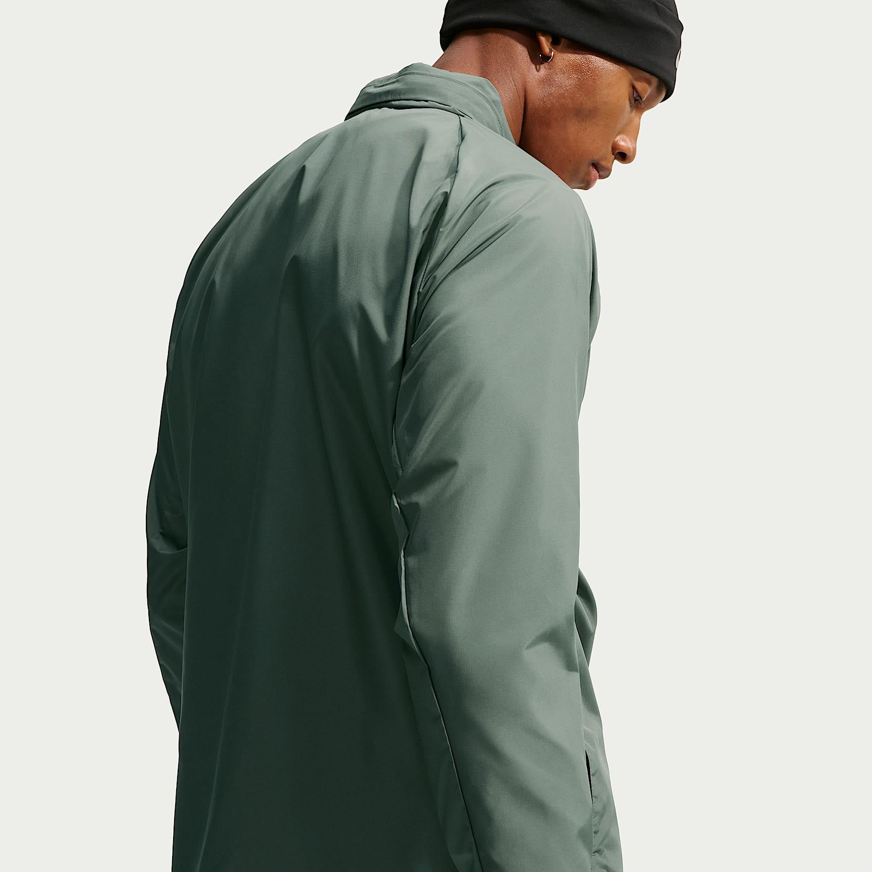 Nike Miler Men's Repel UV Protection Running Jacket – Camo Green/Camo Green