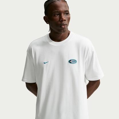 Nike Sportswear Men's T-Shirt – Summit White/Dusty Cactus