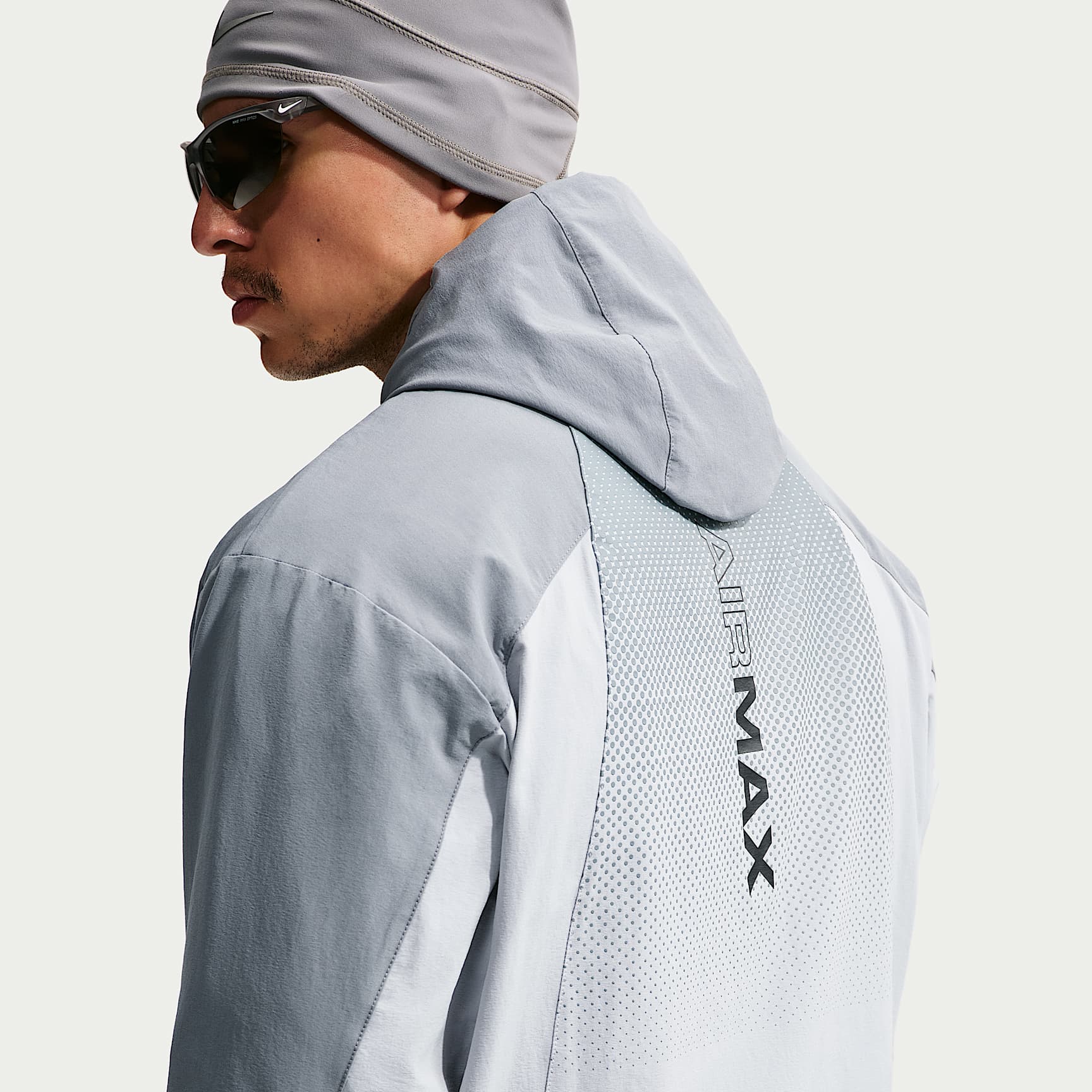Nike Air Max Men's Woven Jacket – Wolf Grey/Cool Grey/Black