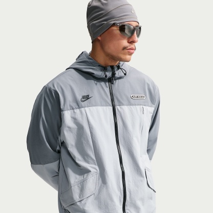 Nike Air Max Men's Woven Jacket – Wolf Grey/Cool Grey/Black